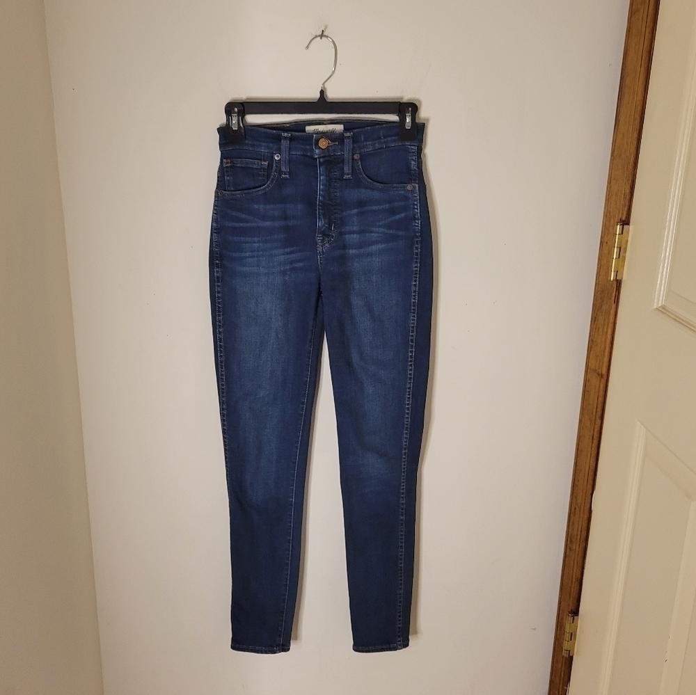 Madewell Women's 10" High-Rise Skinny Jeans - Size (24) - Excellent Condition